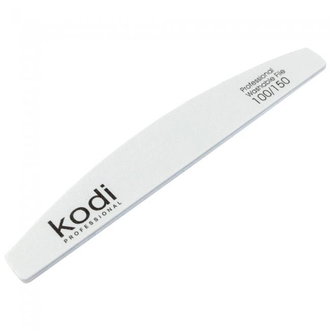 № 16 Nail File "Crescent" 100/150 (Color: White, Size: 178/28/4)